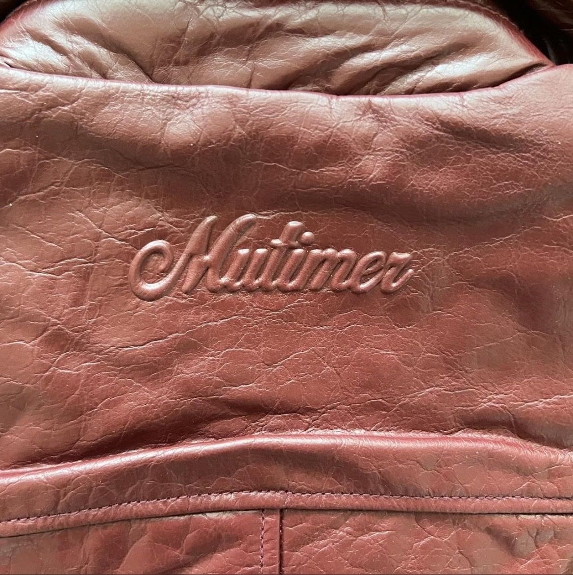 Giacche: Mutimer Lederjacke in Bordeaux Grösse M NEU – Nuovo e nell'imballaggio originale da St. Gallen venduto da ome_g8v2 4