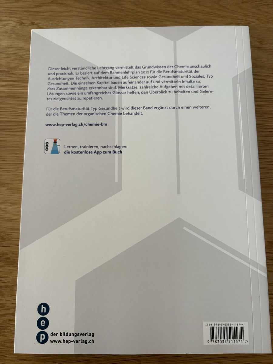 Bücher: Chemie – Neu (gemäss Beschreibung) aus Unterentfelden von jalu.04 1