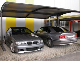 Carport  Unterstand mit Sockel 5.0x5.2m
