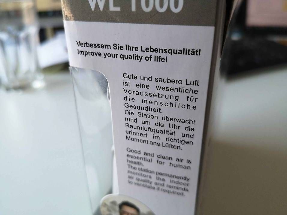 Misurare: Luftqualitätsmonitor CO2 – Usato da Altendorf venduto da Philipp82 3