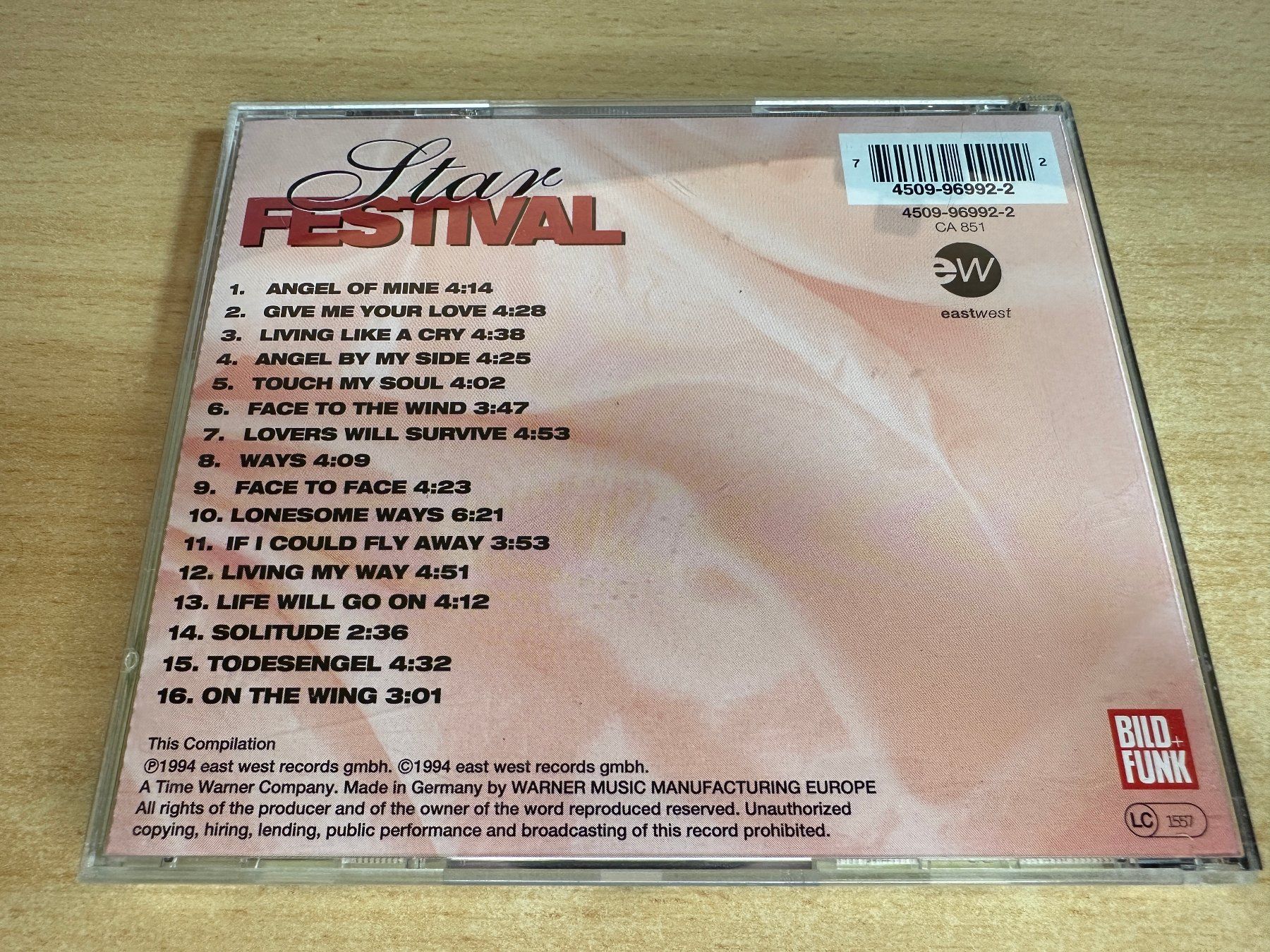 CD: L8 Frank Duval – Time For Angels – Usato da Rikon im Tösstal venduto da Alpenmutz 1