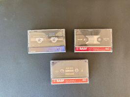 Vintage Leere Audio-Kassetten –  Maxell / TDK