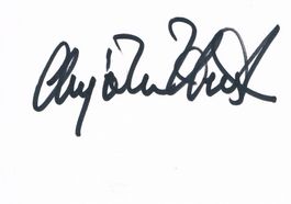 Anjelicia Huston 1951- Autogramm signiert Karte 10x15cm