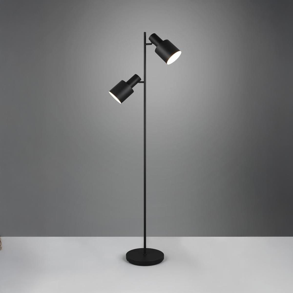 Lampade: Stehleuchte, Schwarz, 161 cm Höhe – Nuovo (secondo la descrizione) da Kreuzlingen venduto da Smart-Light 5