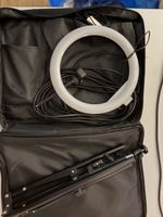 LED Ring Light with Tripod Stand in Carrying Bag
