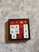 Kniffliges Schiebespiel 15 Puzzle, Geduldspiel für Kids!