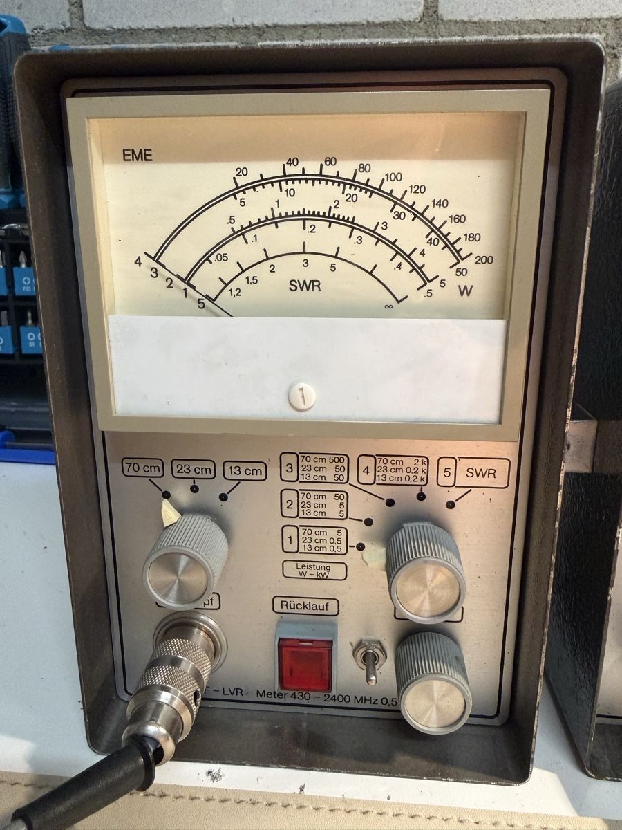 Radiocomunicazione: EME UHF-LVR-Meter – Difettoso da Zuzwil SG venduto da Stepwolf 2