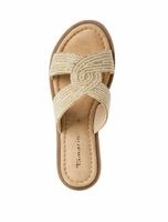 Tamaris Pantolette flach - sand glam - Grösse 37