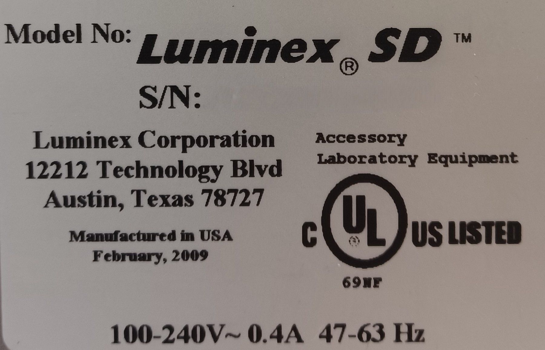 Laborzubehör: Luminex SD LiquiChip Sheath Delivery System – Defekt aus Niederdorf von LeptonAG_Labor 5