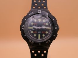 Swatch Access Scuba 200 "TUNE" SHB107, neue Batterie