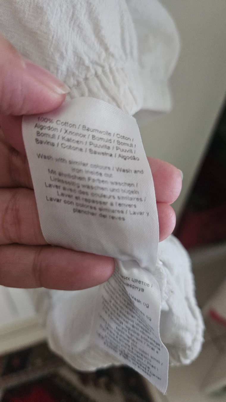 Tuniche: Tunica cotone bianco Zizzi tg.S – Usato da Melano venduto da H-Sara 4