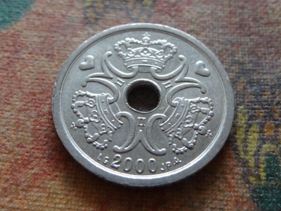 Alle Münzen: DANEMARK  1  Krone  2000  (Z) – Gebraucht aus Romanel-sur-Lausanne von Swift13