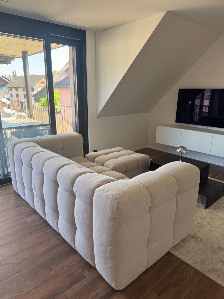 Conforama Sofas: 3er Sofa Bobochic Cloud – Gebraucht aus Mettmenstetten von saeschuu 4