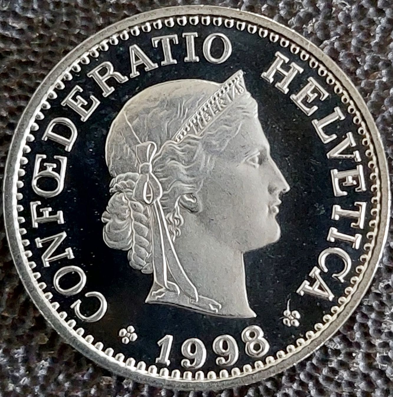 Alle Münzen: 10 Rappen 1998 stgl. / aus Münzsatz – Neu (gemäss Beschreibung) aus Arch von coinsandmore