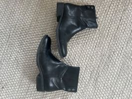 Vagabond schwarze Stiefeletten