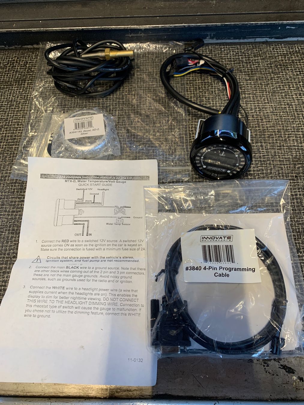Componenti elettronici: Zusatzinstrumente Wasser+Oeltemp-Oeldruck-Batterie-Lambda – Nuovo (secondo la descrizione) da Bettlach venduto da Mondial8 6
