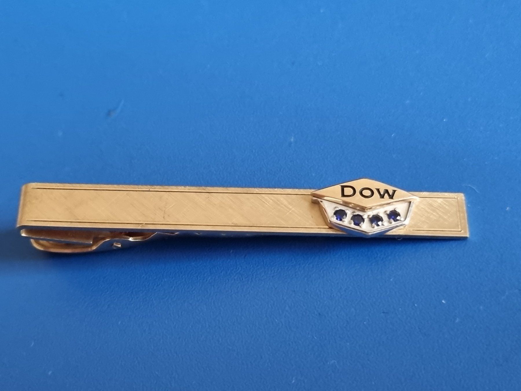 Cravatte: Elegante DOW Krawattennadel Gold – Usato da Schaffhausen venduto da Leveron13 1