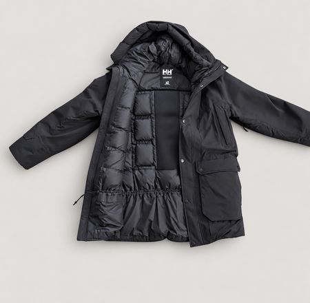 Daunenjacke/Parka Helly Hansen Herren L schwarz, wie neu