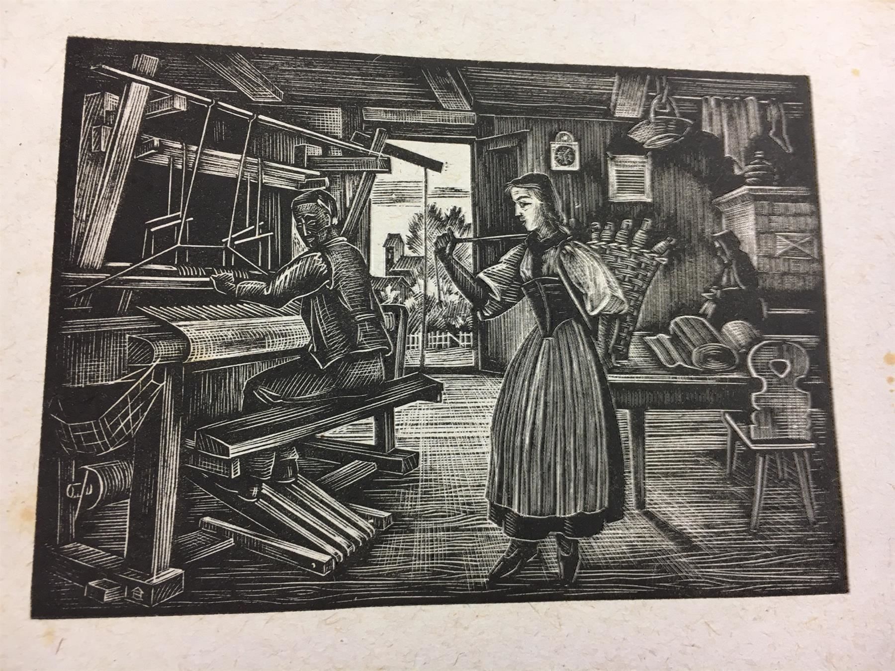 Xilografie: Basel, 3 Holzschnitte  ungerahmt – Usato da Lausen venduto da Zotty1 4