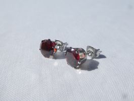 Ohrstecker mit Zirkonia, Modeschmuck / NEU