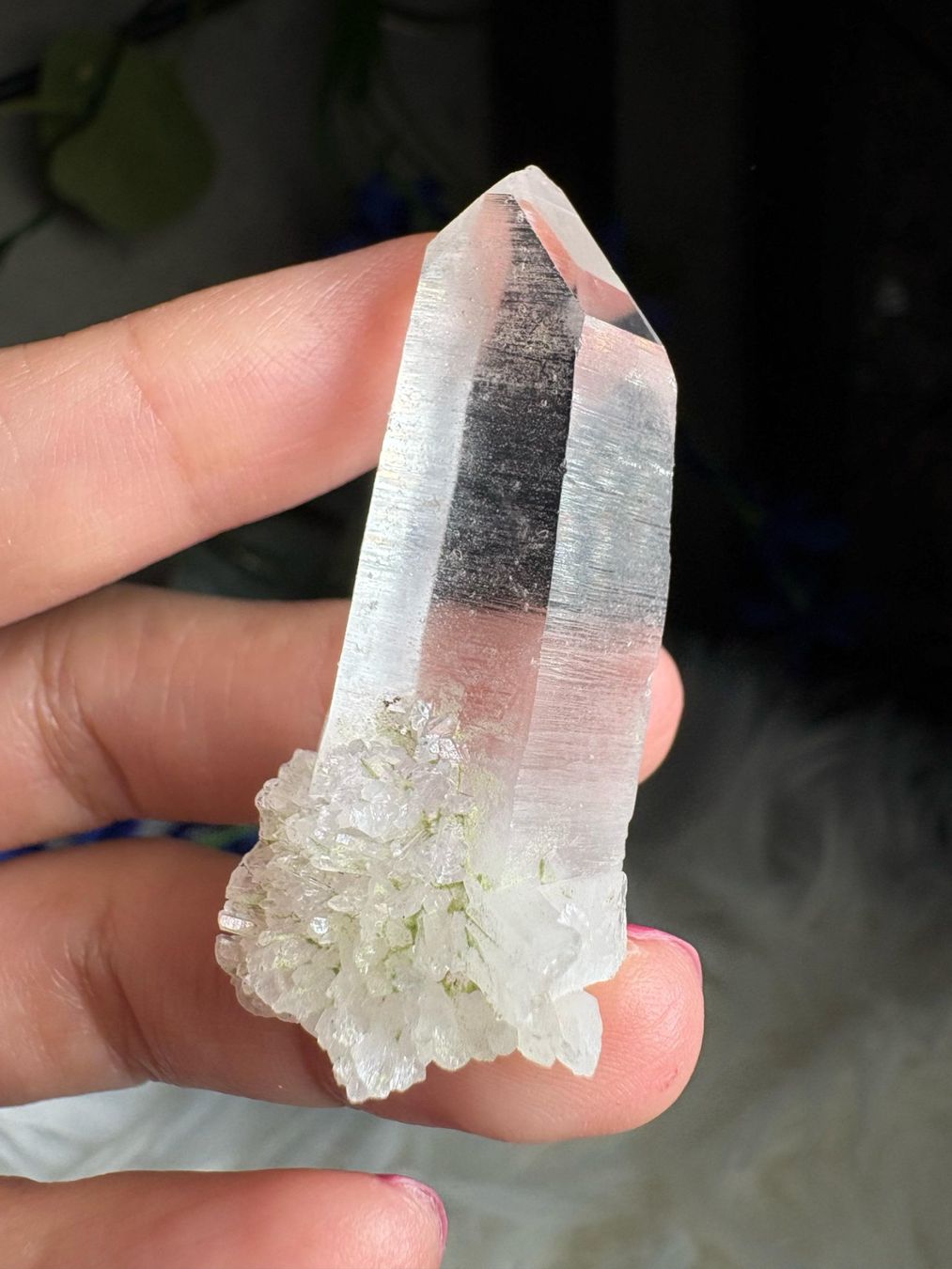 Minerali & Pietre curative: Kolumbianischer Lemurian-Quarz-Cluster – Nuovo (secondo la descrizione) da Neuheim venduto da m.hald 5