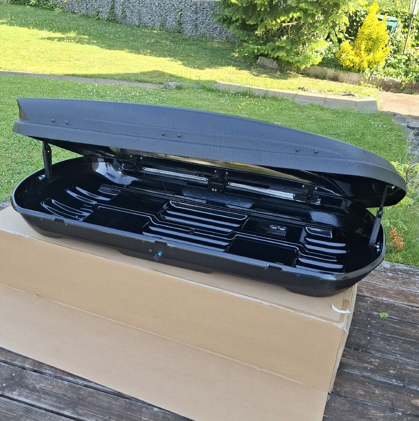 Dachboxen: Dachbox schwarz 460 L – Neu und originalverpackt aus Reinach BL von Malin20 5
