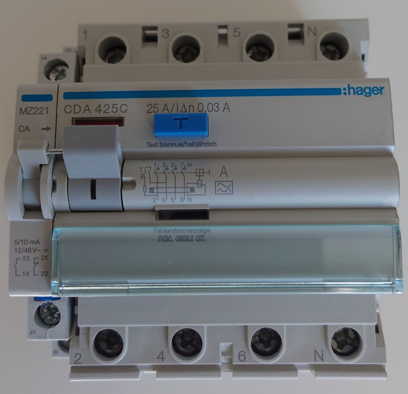 Hager Interruttori: Hager FI RCD 25A 30mA – Nuovo (secondo la descrizione) da Herisau venduto da Pepsy5