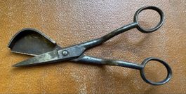 Antike KRONPRINZ Werke Solingen Spezialschere ca. 16 cm
