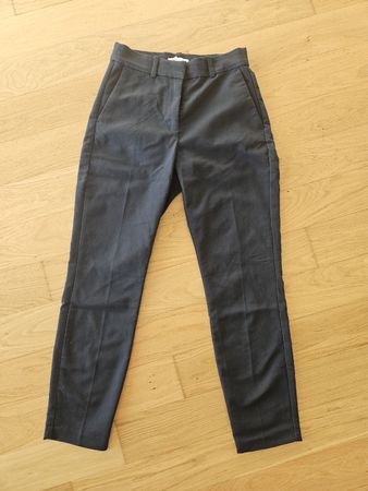 Hose H&M Damen Dunkelgrau Grösse 36 