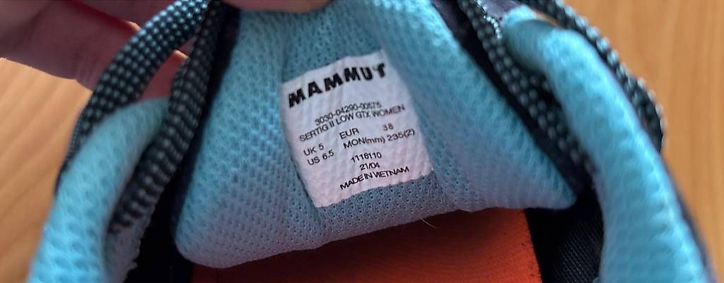 Chaussures femmes: Mammut Hicking Schuh Grösse 38 – D'occasion à Villigen par 28Nora82 2