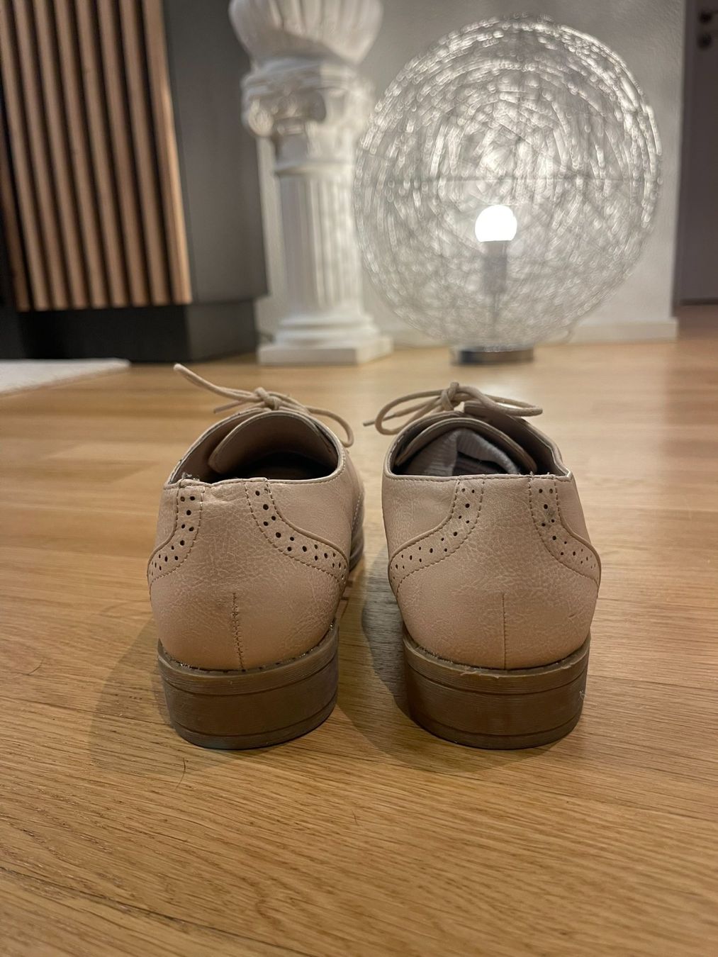 Scarpe da donna: Elegante Schnürschuhe, beige, Grösse 38 – Usato da Rheineck venduto da FGeissler 2