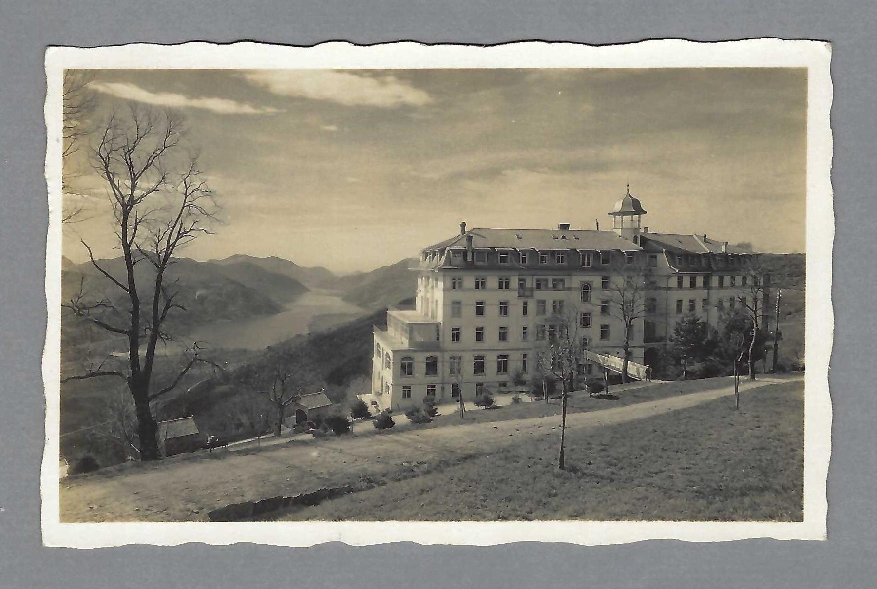 Cartoline postali: CADEMARIO, KURHAUS, 0 1927, NON COMUNE – Usato da Pura venduto da ulisse1957