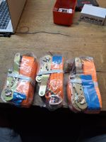 3 Spanngurte mit Ratsche 2000 daN 6m neu verpackt (DR)