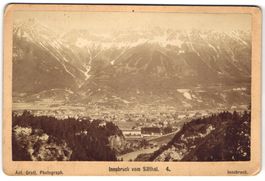 Fotografie Innsbruck, Blick nach der Sta
