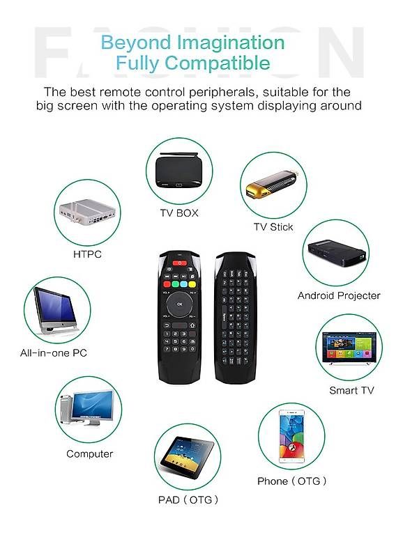 Telecomandi: Telecomando universale G7 Air Mouse – Usato da Agno venduto da mediomas 1