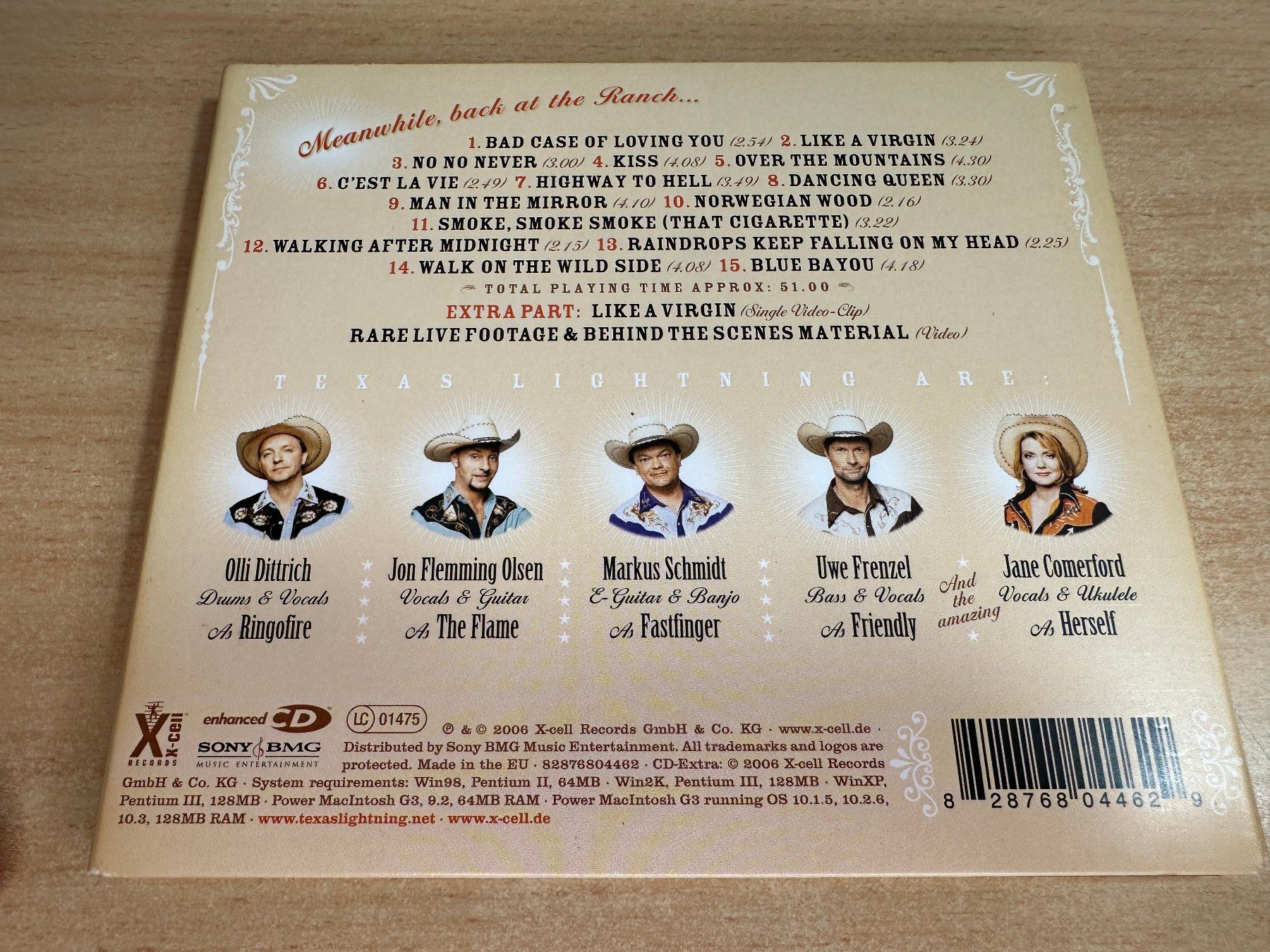 CDs: K0 Texas Lightning – Meanwhile, Back At The Ranch... – Gebraucht aus Rikon im Tösstal von Alpenmutz 1