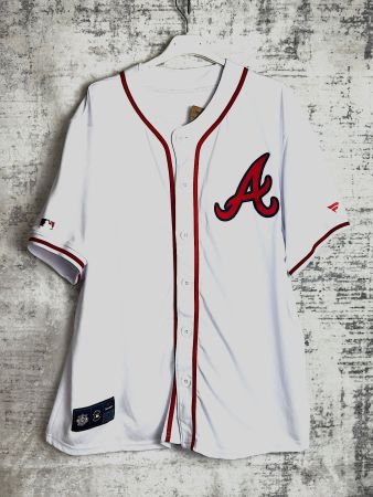FANATICS ATLANTA BRAVES MLB BASEBALL JERSEY SZ: XL