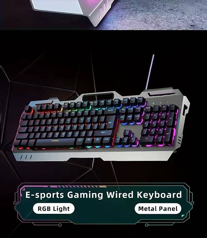 Tastiere: Gaming Tastatur mit RGB – Usato da Ettenhausen TG venduto da bon_drr7