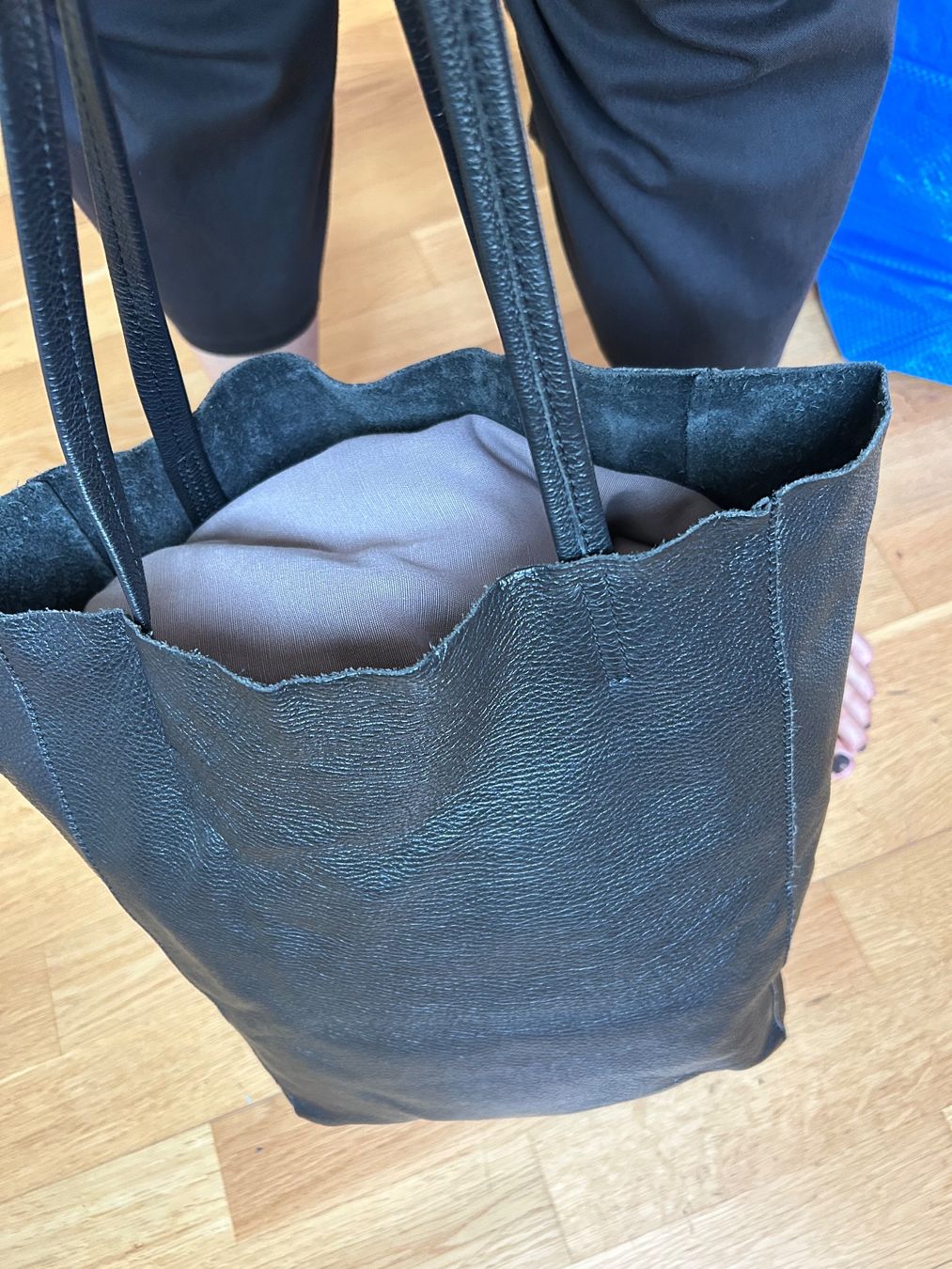Sacs: Ledershopper in Schwarz – D'occasion à Bern par mascho007 3