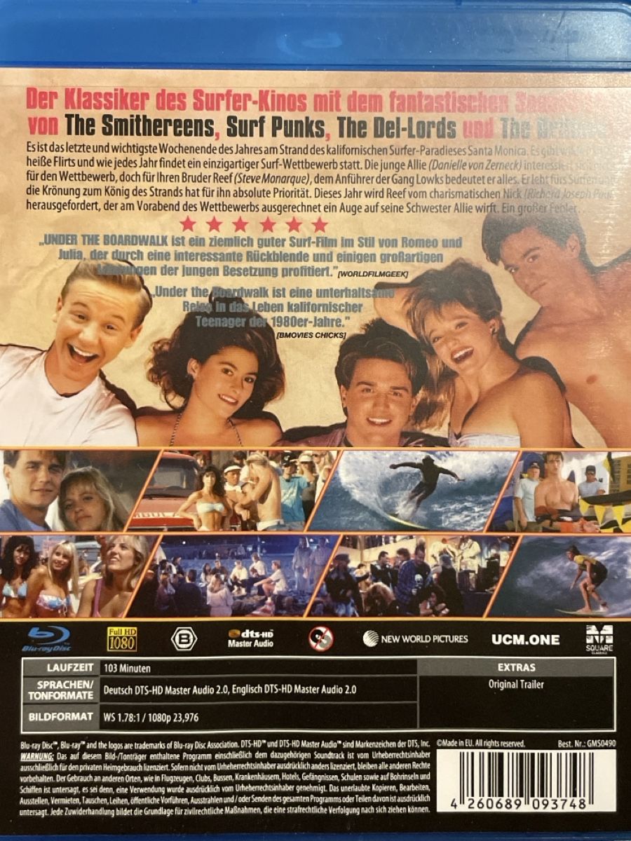 Tutti i DVDs: Under the Boardwalk (1989) – Nuovo (secondo la descrizione) da Waldenburg venduto da Gonzo8 1