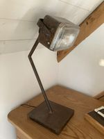 Lampe aus altem Autoscheinwerfer (58 x 20 cm)