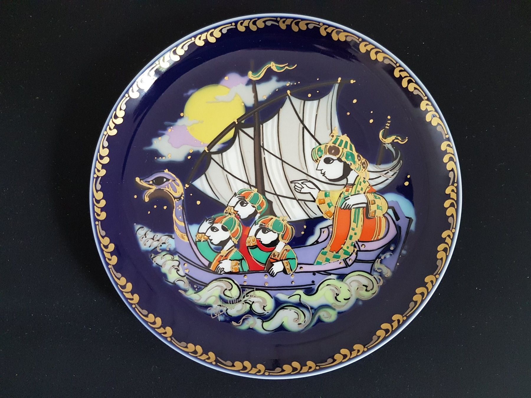 Rosenthal Piatti: Rosenthal Sammelteller Sindbad der Seefahrer 1 – Usato da St.Gallen venduto da Puppa