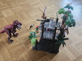 PLAYMOBIL® 9429 Basecamp mit T-Rex Dinosaurier