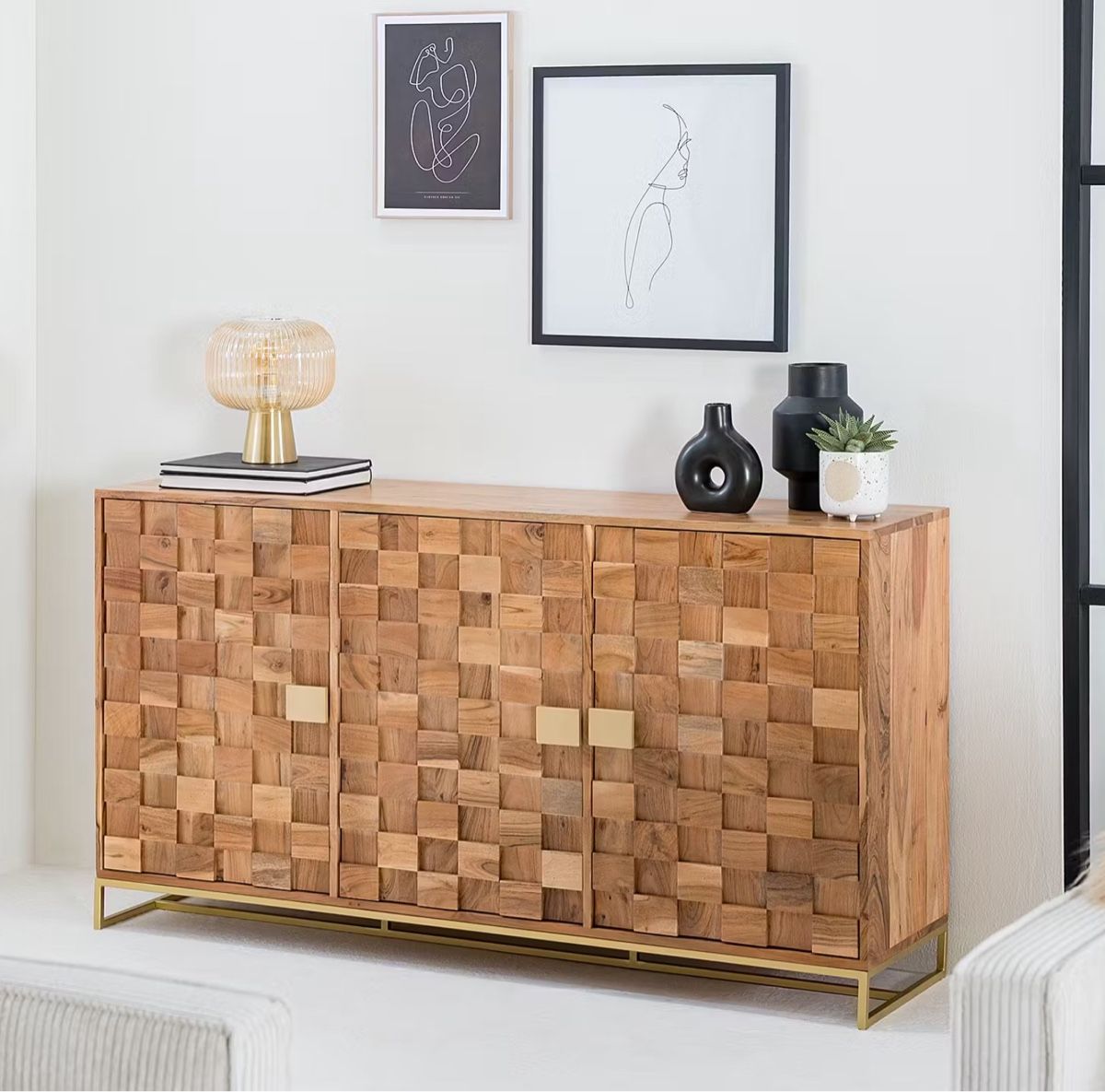 Cassettiere: Sideboard Akazie massiv – Usato da Männedorf venduto da dorian.s 1