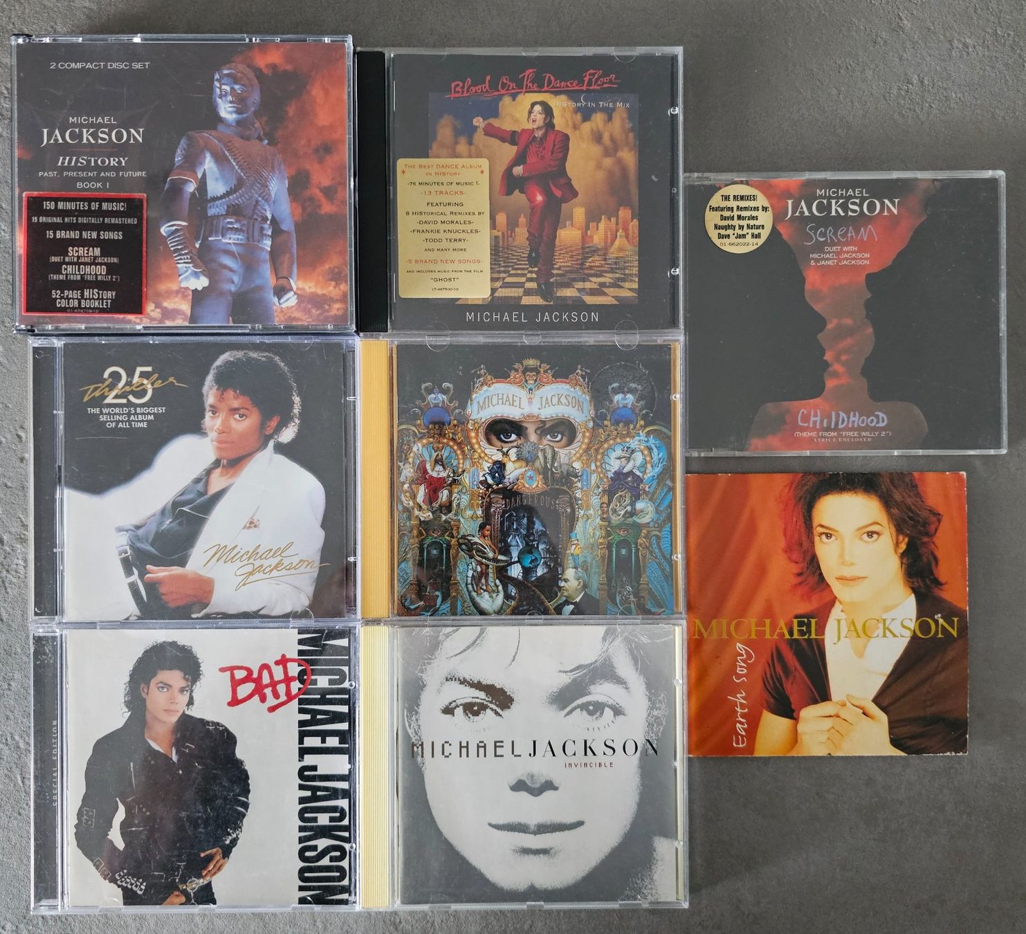CDs: Michael Jackson CD's – Gebraucht aus Unterkulm von Chaplyn2018