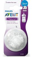 Philips Avent 2-er Pack Natural-Sauger Modell SCF042/27