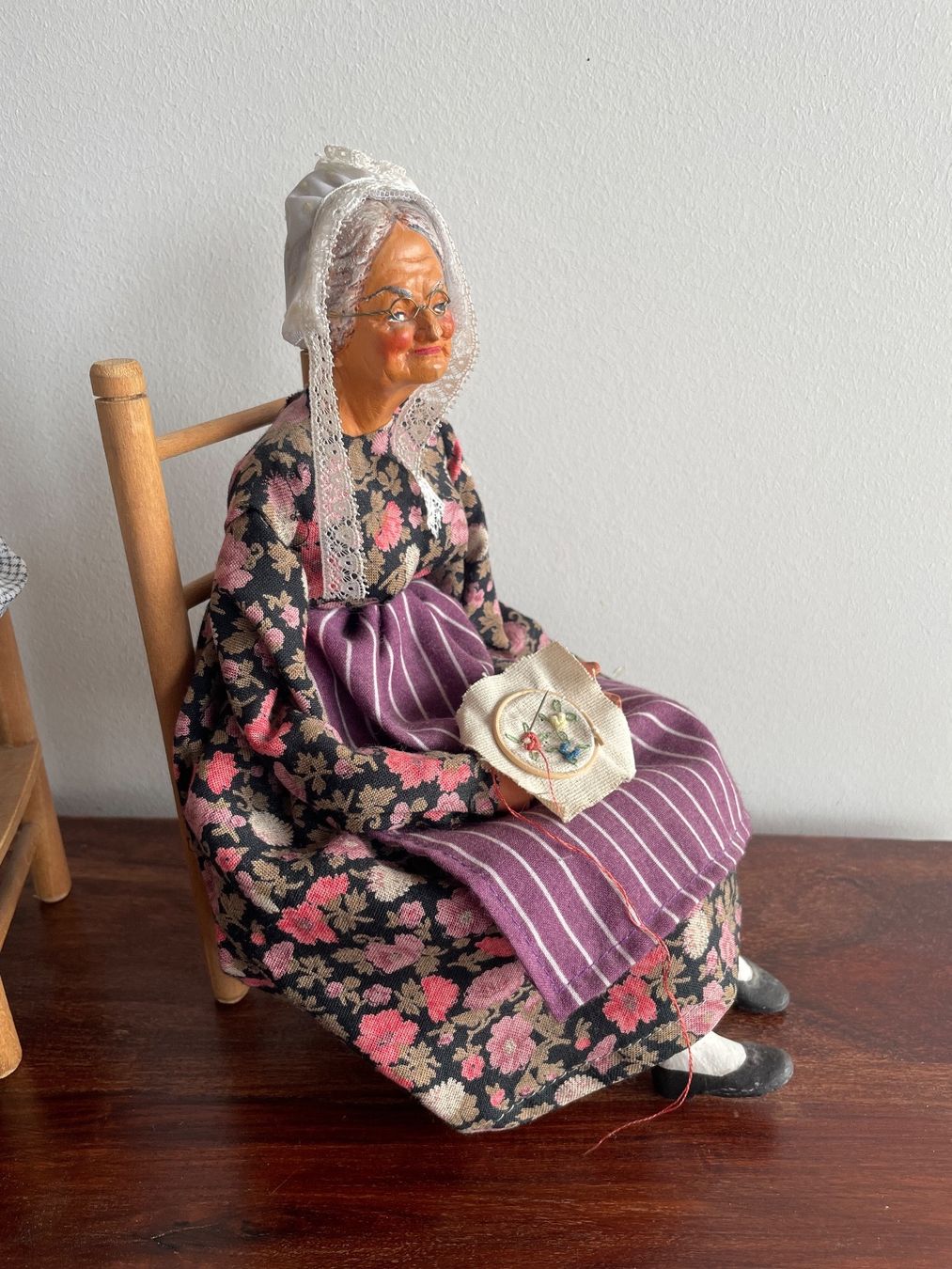 Statuette: Statuettes Couple Âgé Atelier de Santons Provence – Usato da Vallamand venduto da Bricbracbroc82 3