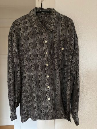Seidenbluse The Legend Paisley Muster