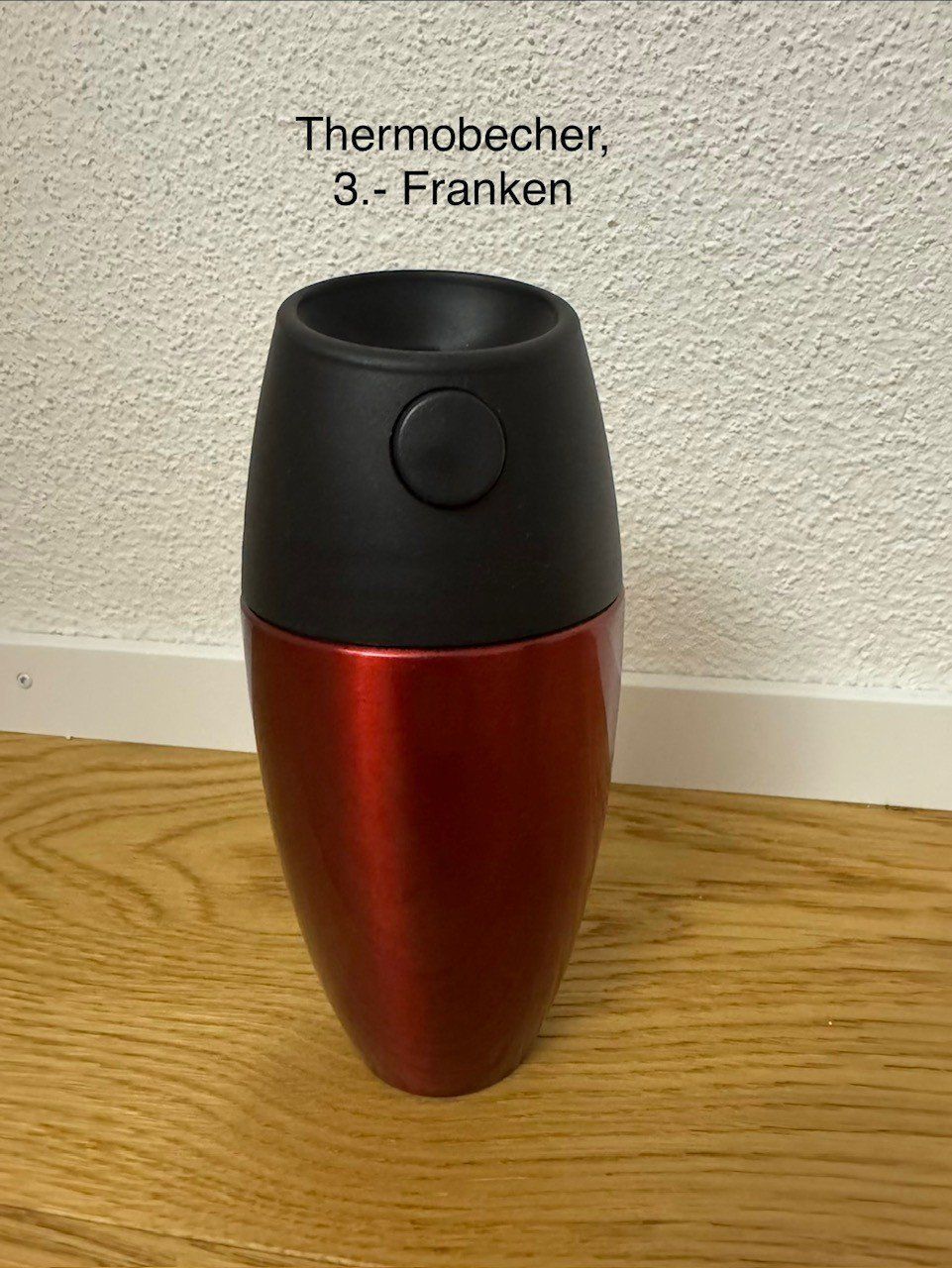 Borracce & Thermos: NEU! Thermosbecher dunkelrot – Usato da Kleindöttingen venduto da CorinaCoco