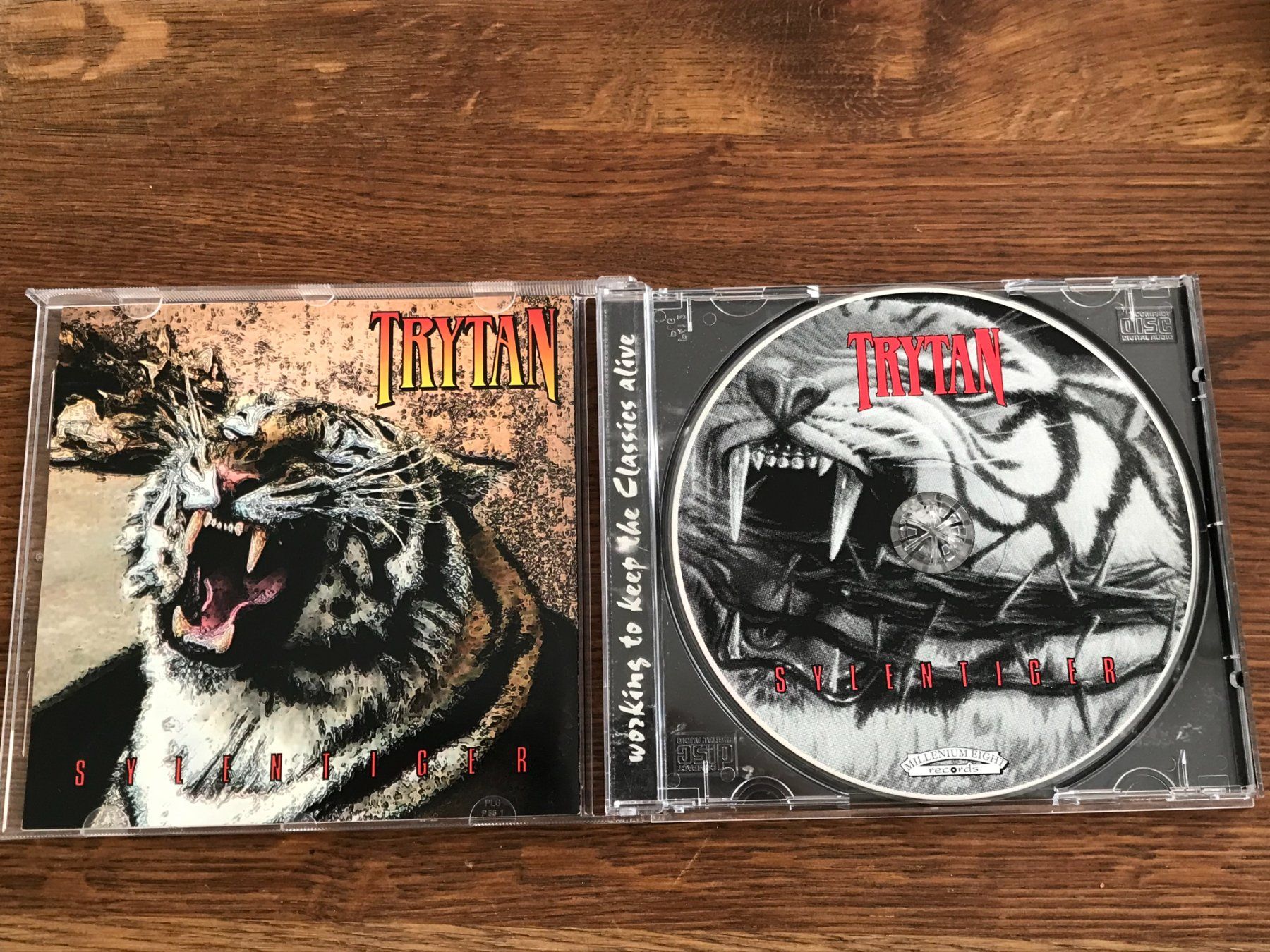 CDs: TRYTAN - Sylentiger - Limited Edition - Progressive Metal – Gebraucht aus Buchs AG von Archie 1